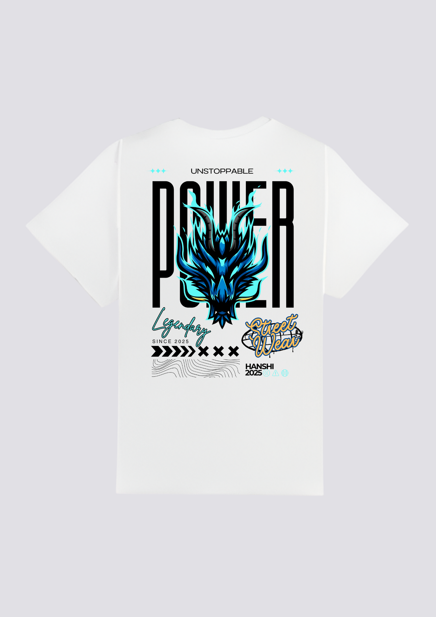 CAMISETA - 不屈の竜 (Fukutsu no Ryū)