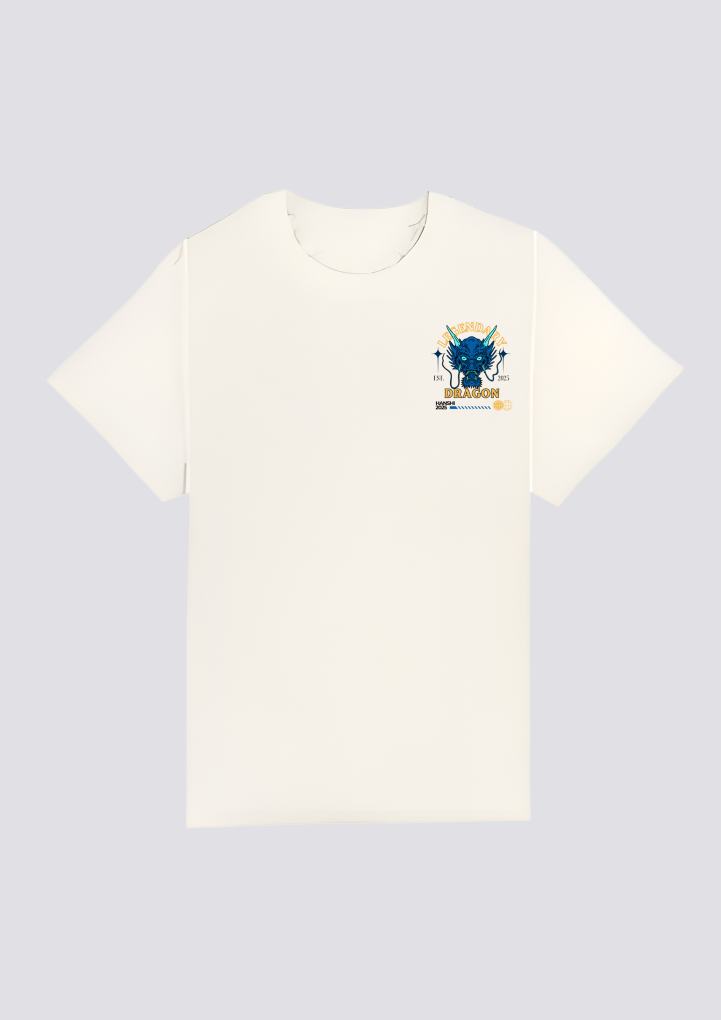 CAMISETA FRONTAL - 不屈の竜-(Fukutsu no Ryū)