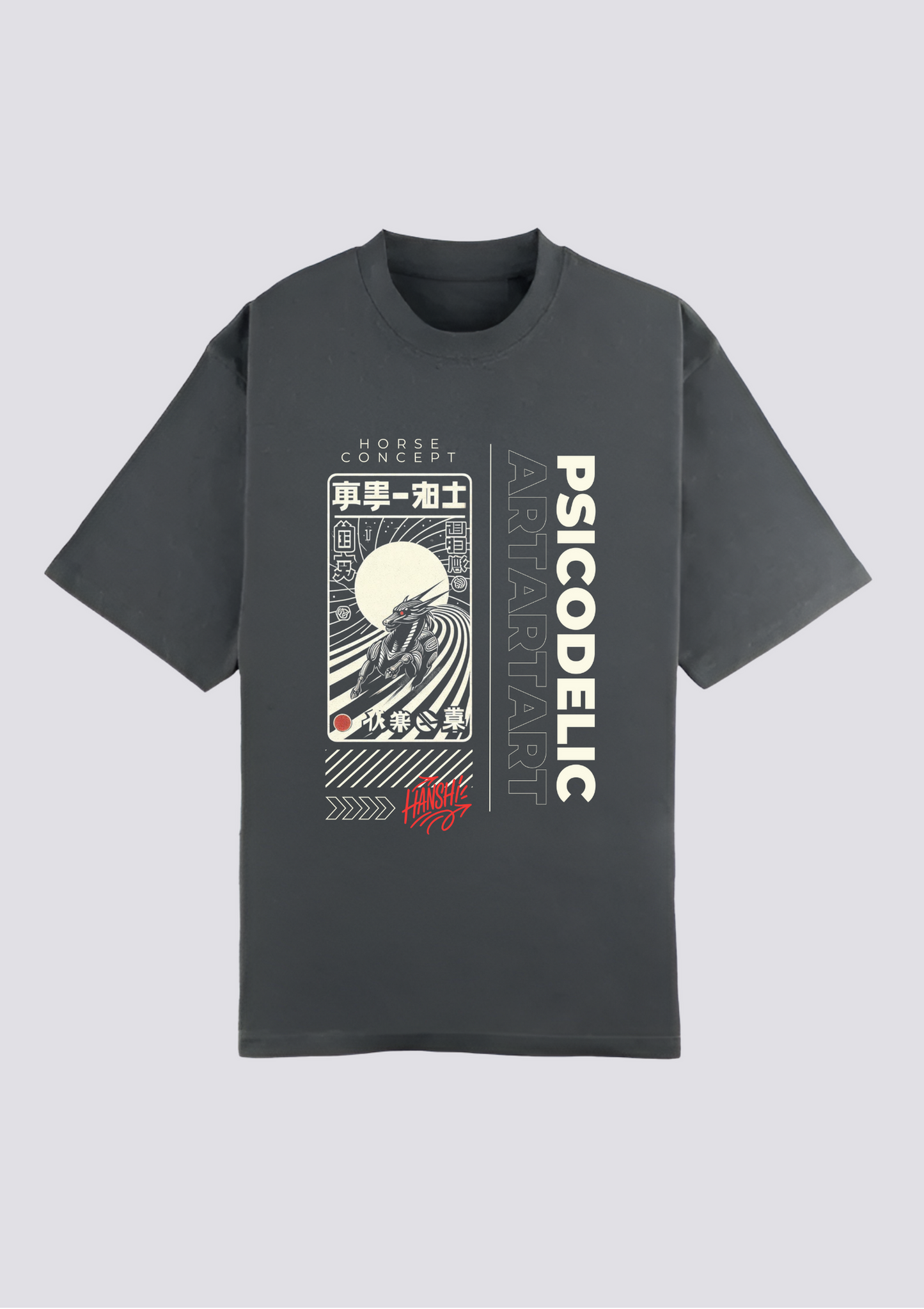 CAMISETA FRONTAL - 月の守護者 (Tsuki no Shugosha)