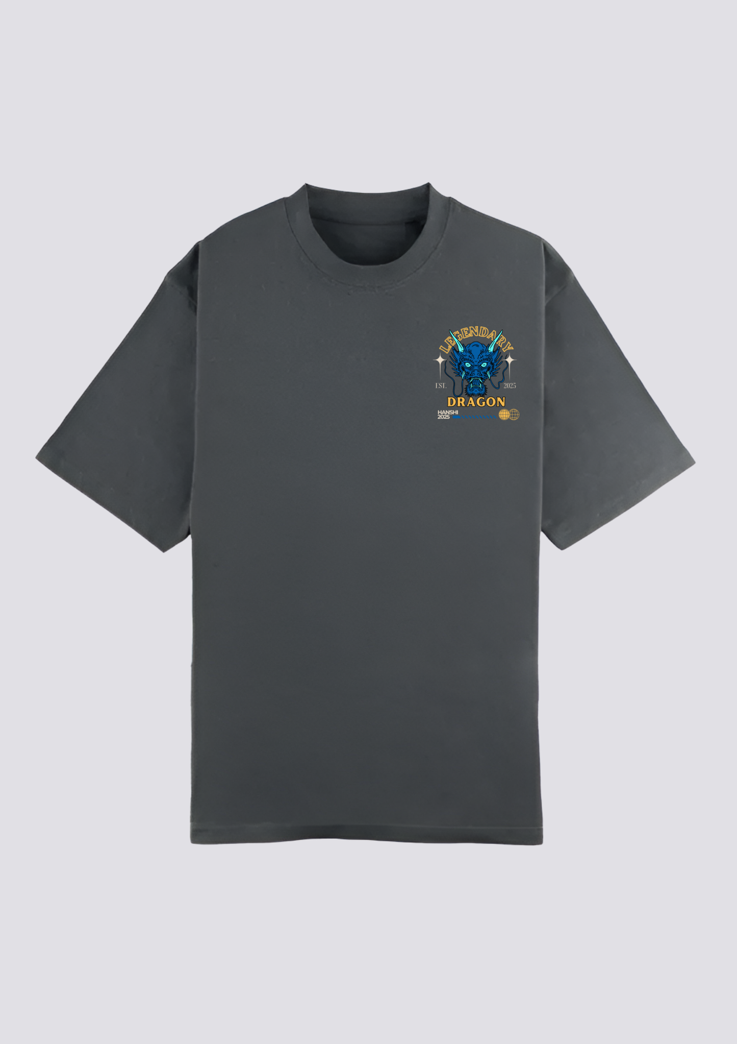 CAMISETA FRONTAL - 不屈の竜-(Fukutsu no Ryū)