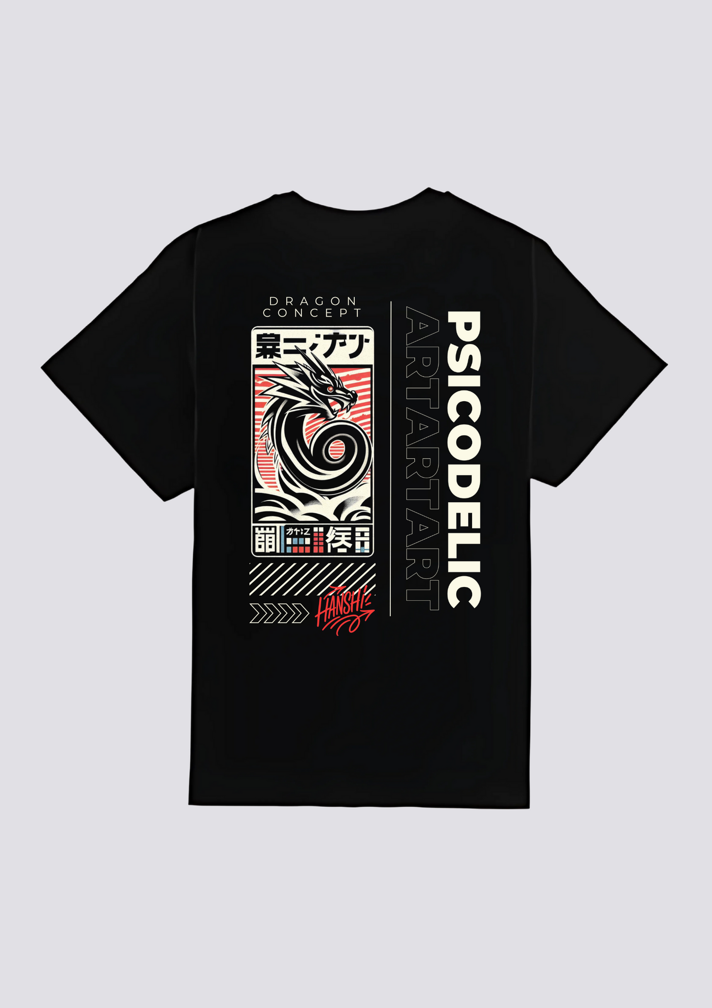 CAMISETA - 嵐の竜 (Arashi no Ryū)