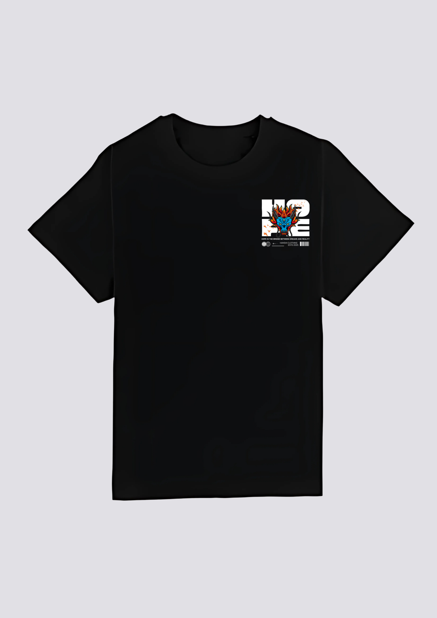 CAMISETA FRONTAL - 霧の龍-(Kiri no Ryū)