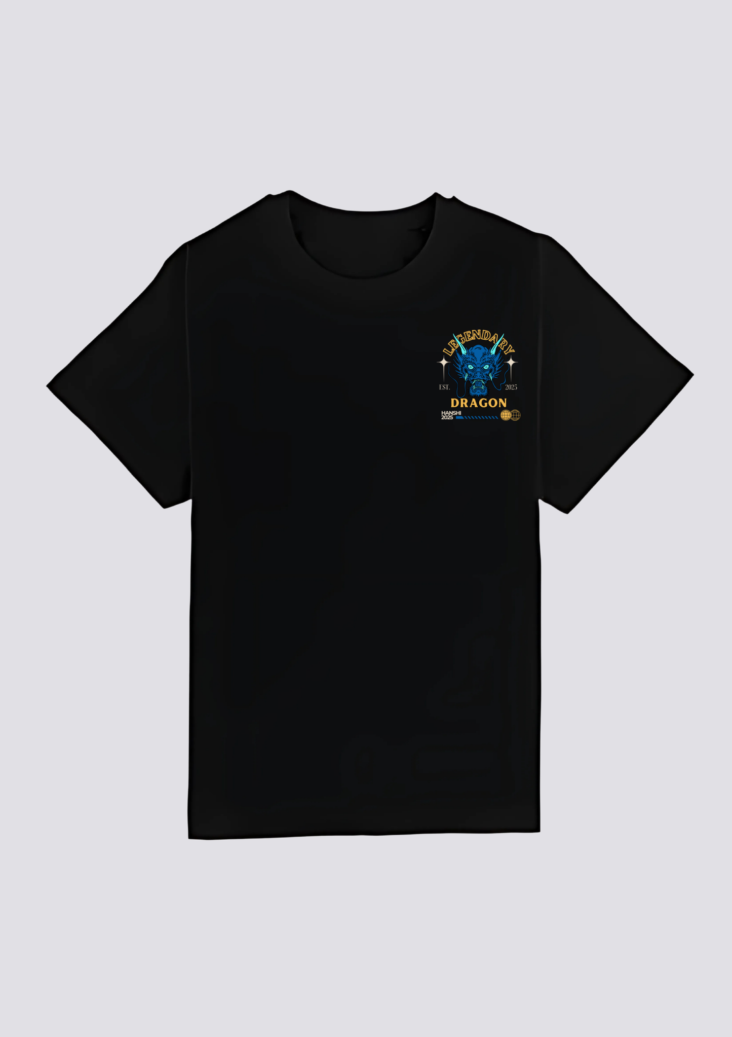 CAMISETA FRONTAL - 不屈の竜-(Fukutsu no Ryū)