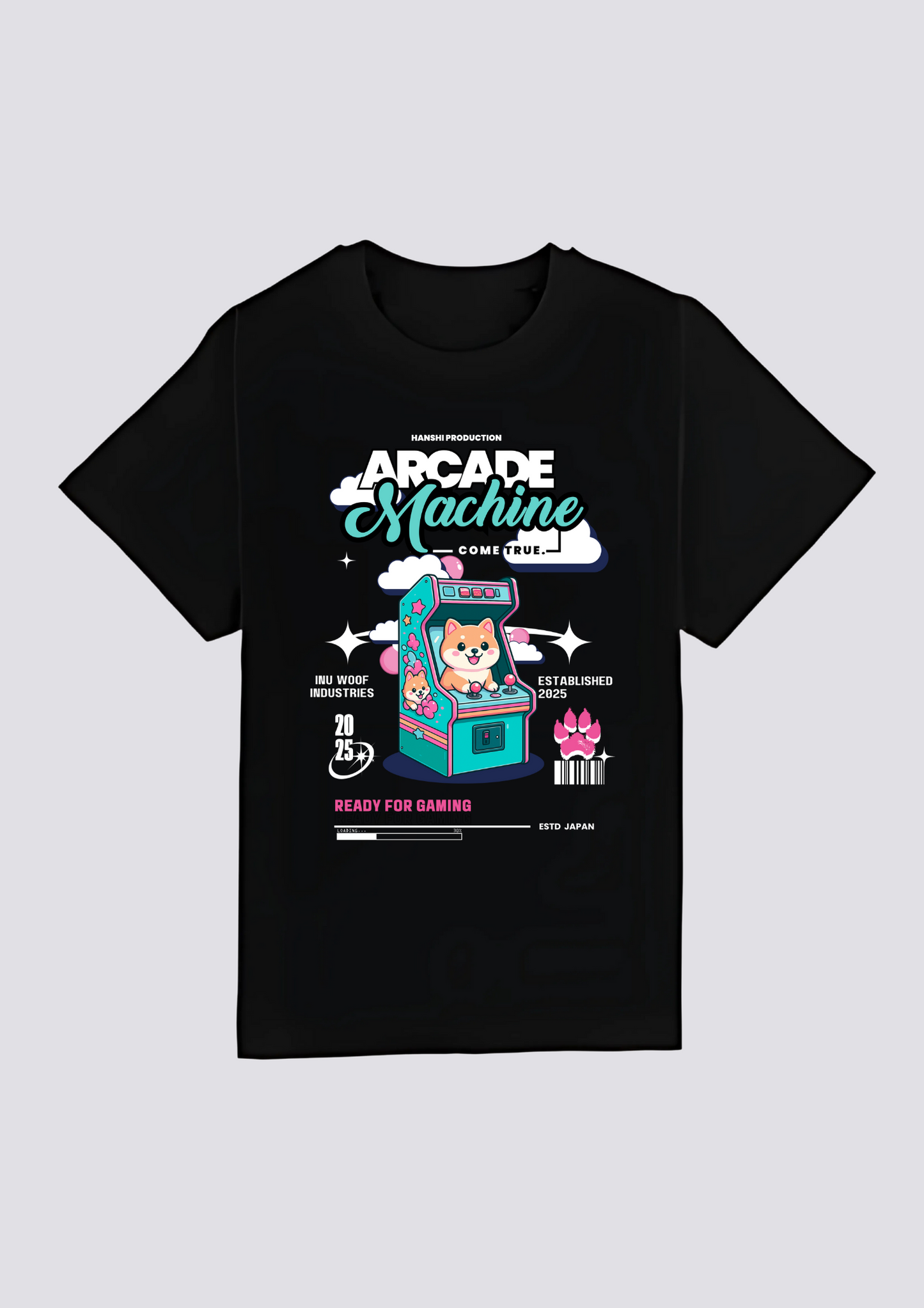 CAMISETA FRONTAL - ゲームの夢 (Gēmu no Yume)