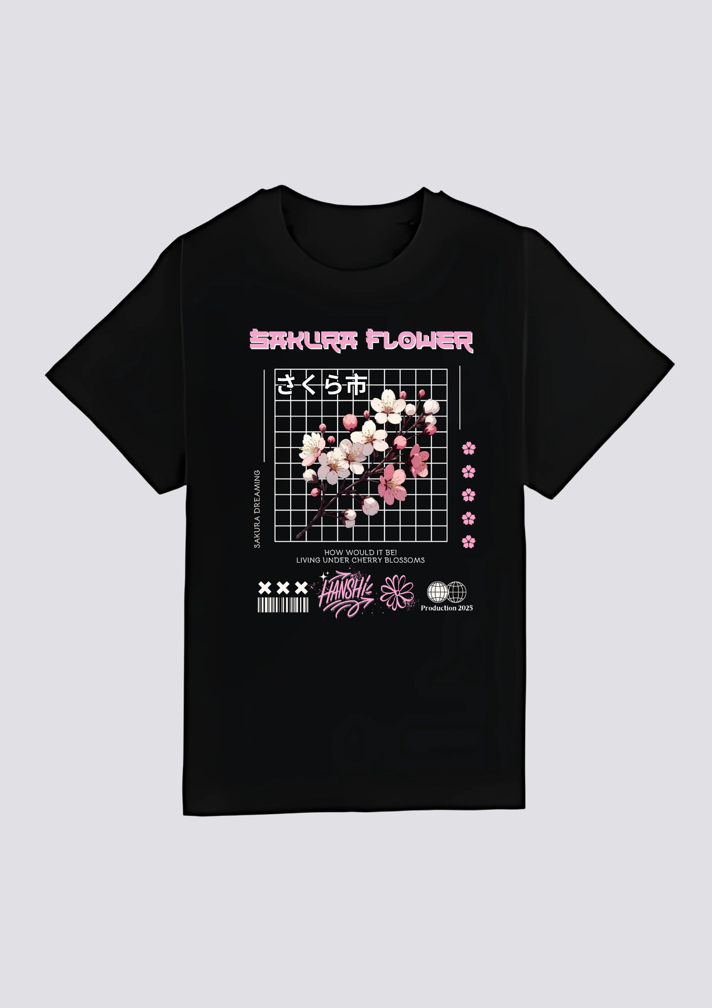 CAMISETA FRONTAL - 桜の夢 (Sakura no Yume)