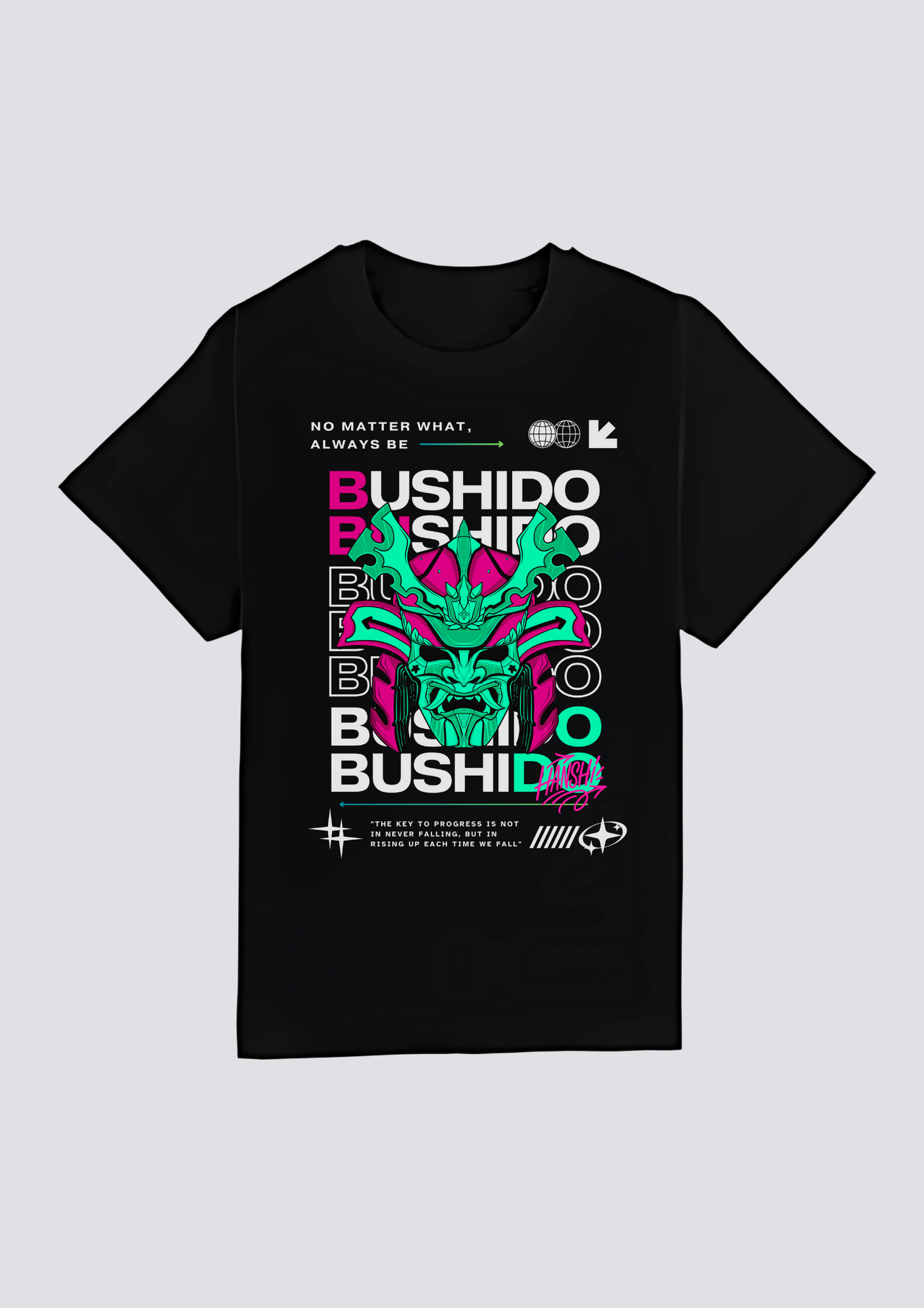 CAMISETA FRONTAL - 黄金の決意 (Ōgon no Ketsui)