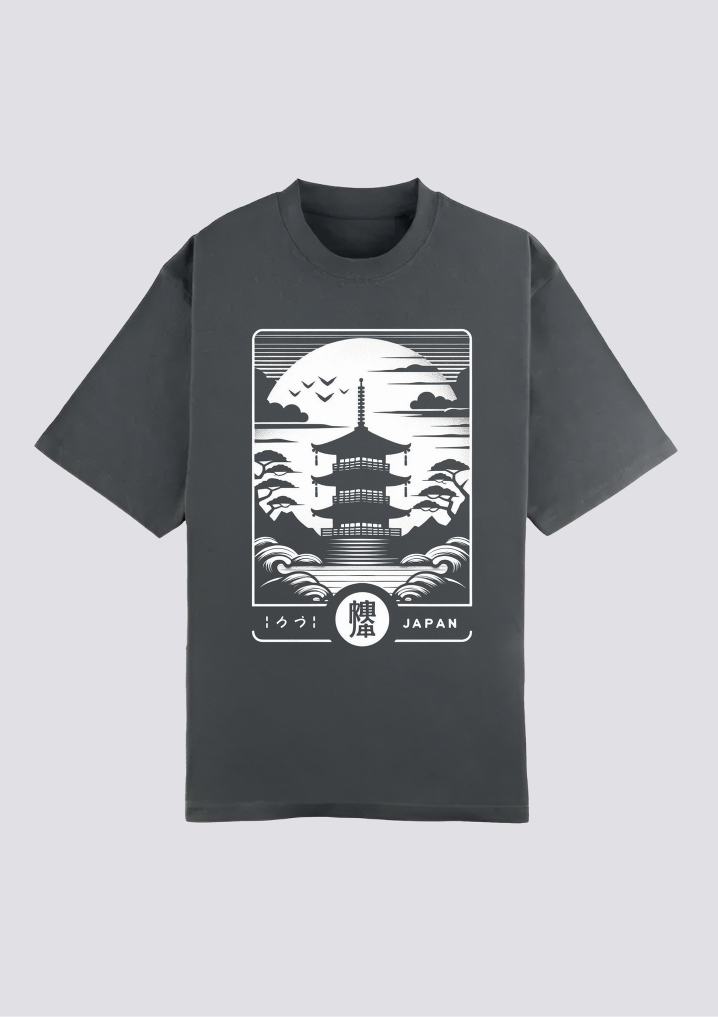 CAMISETA FRONTAL - 静寂の寺 (Seijaku no Tera)