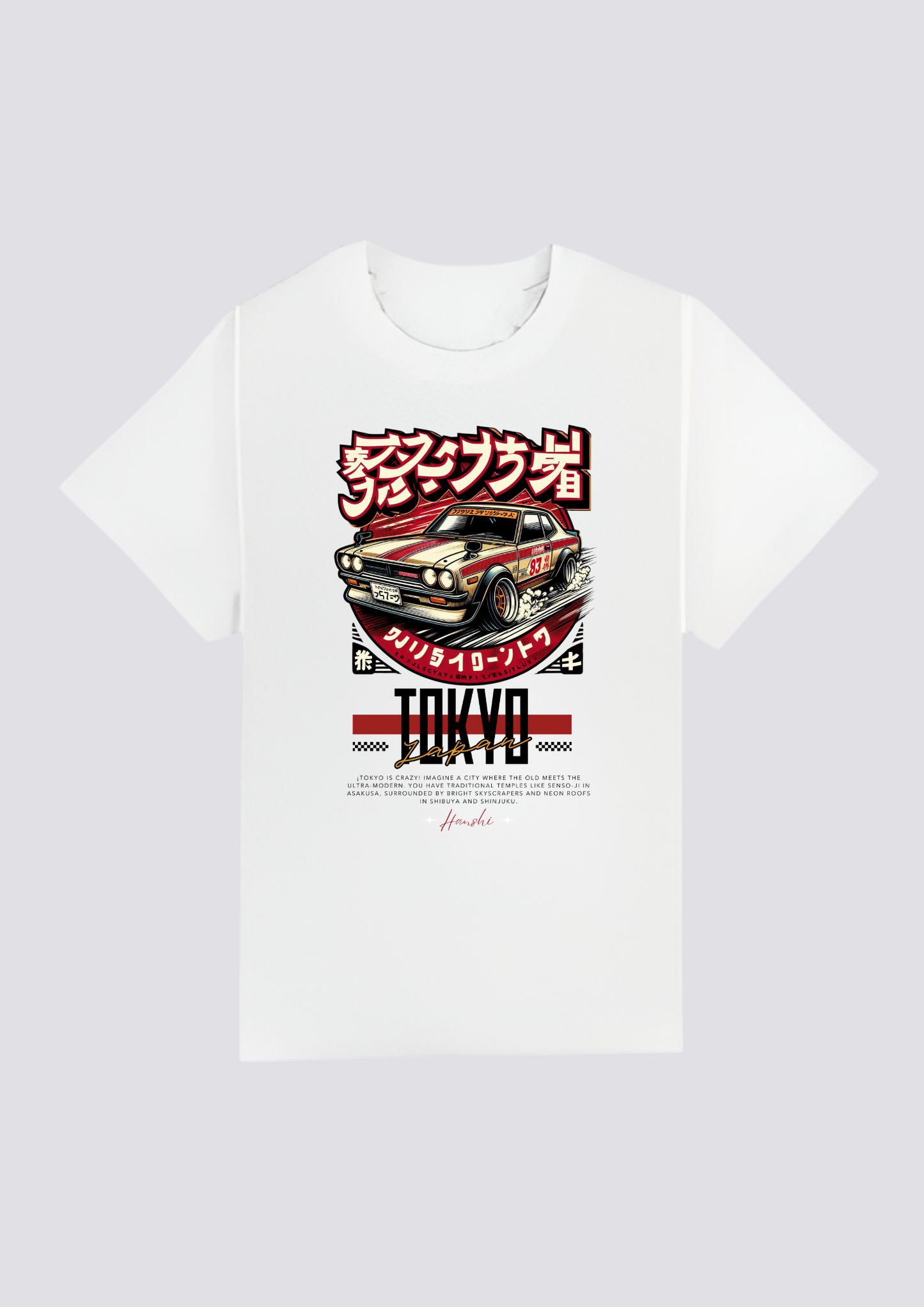 CAMISETA FRONTAL - ドリフトクラブ (Dorifuto Kurabu)