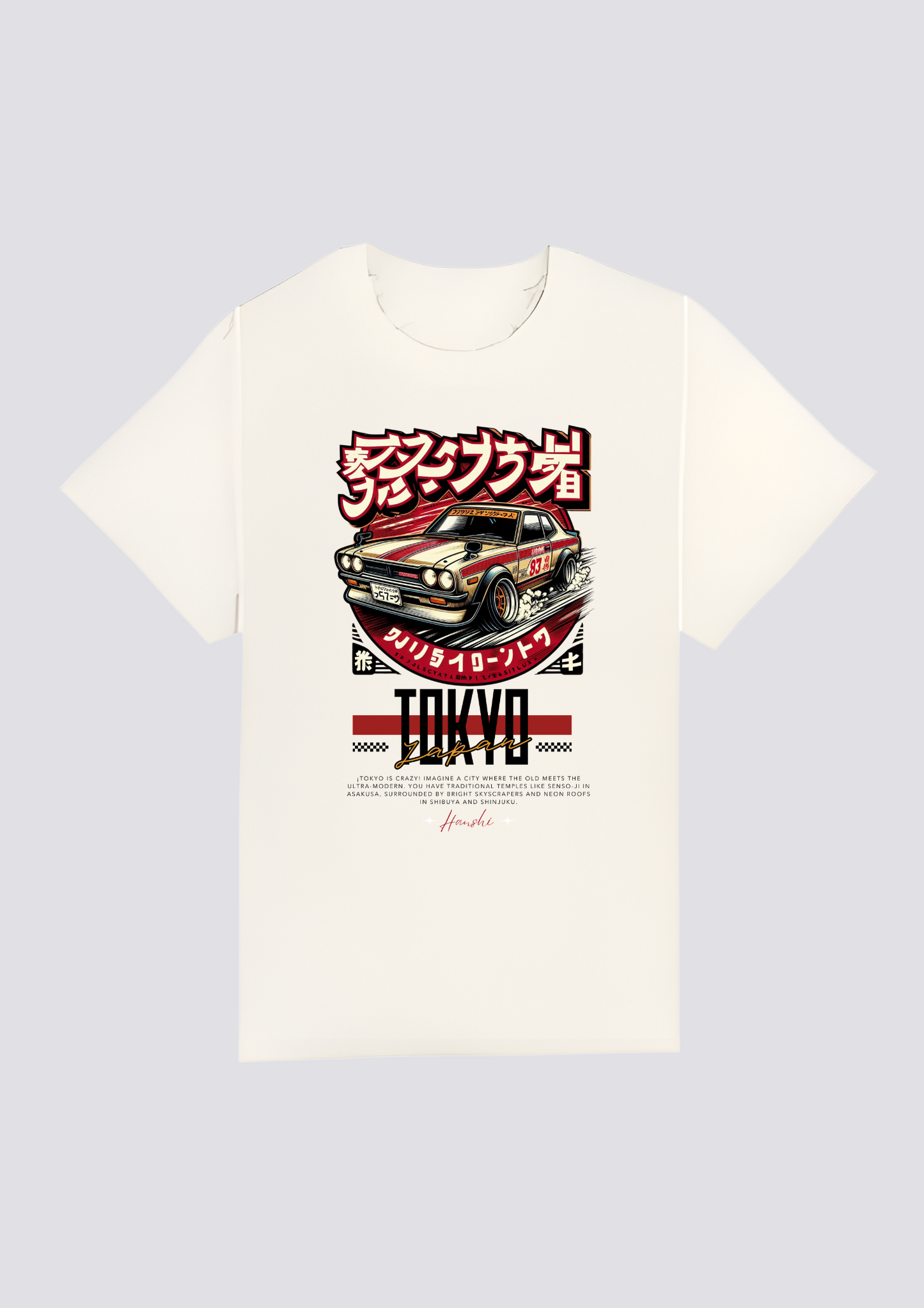 CAMISETA FRONTAL - ドリフトクラブ (Dorifuto Kurabu)