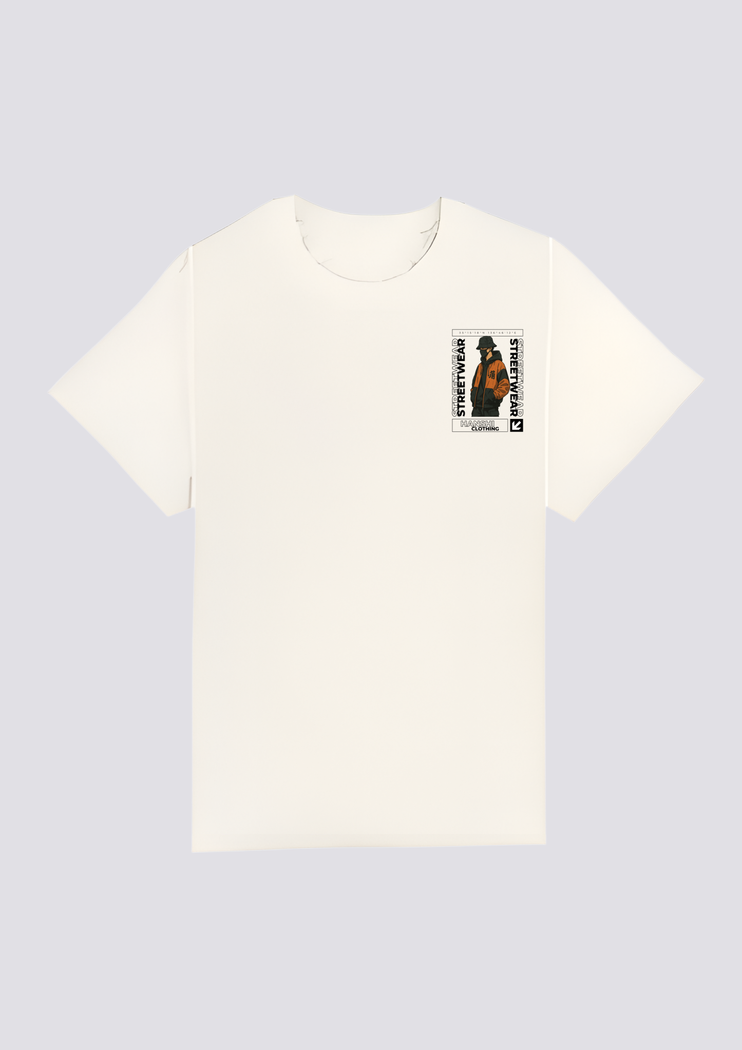 CAMISETA FRONTAL - 都市の波-(Toshi no Nami) (Copia)