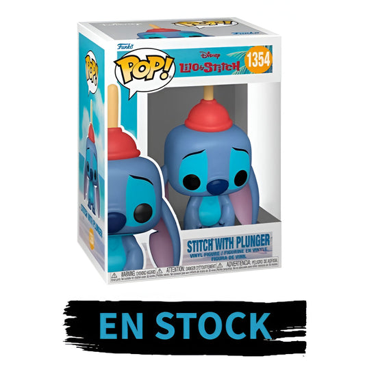 FUNKO POP! Lilo y Stitch Disney -Stitch with plunger 1354