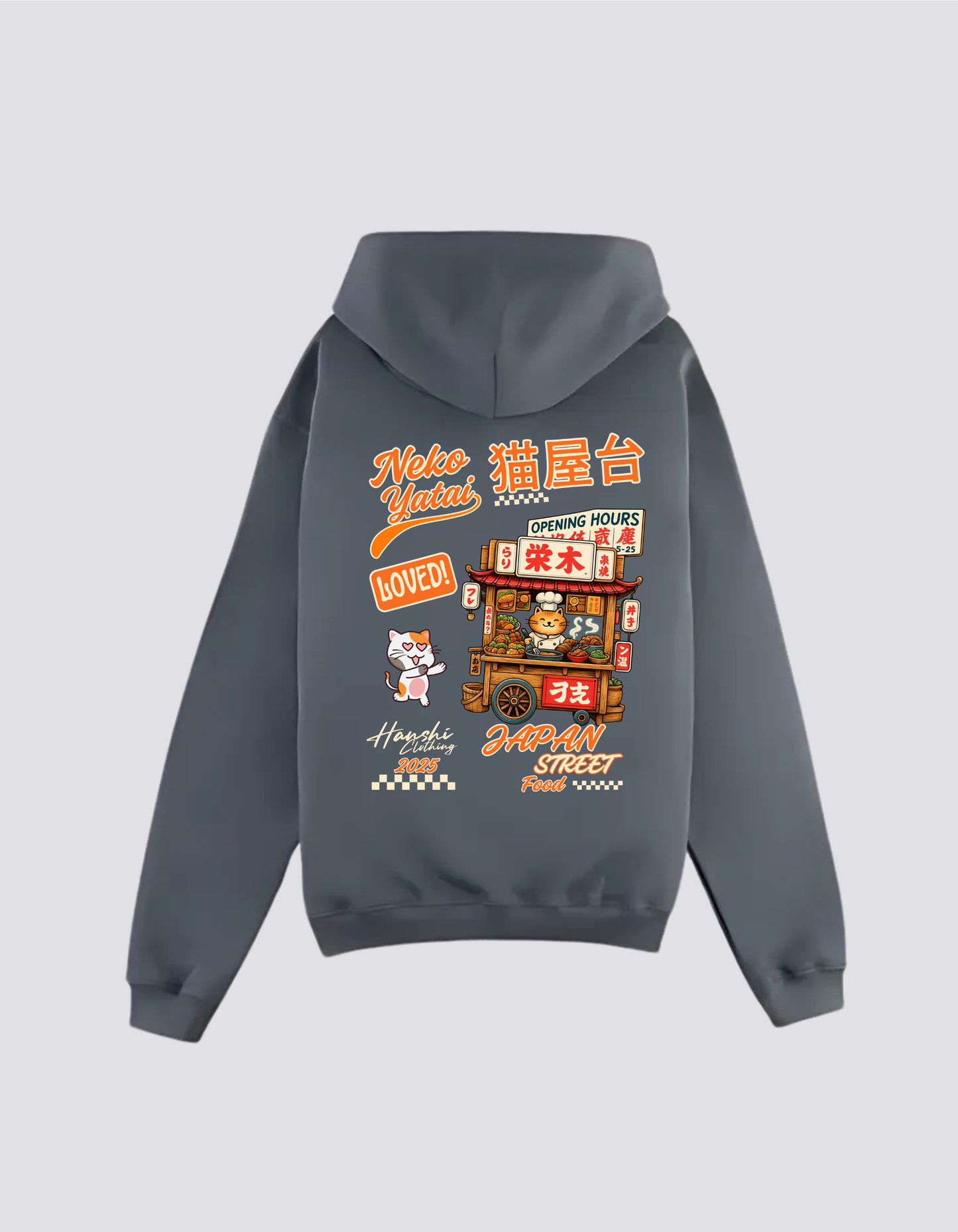 SUDADERA - 猫屋台 (Neko Yatai)