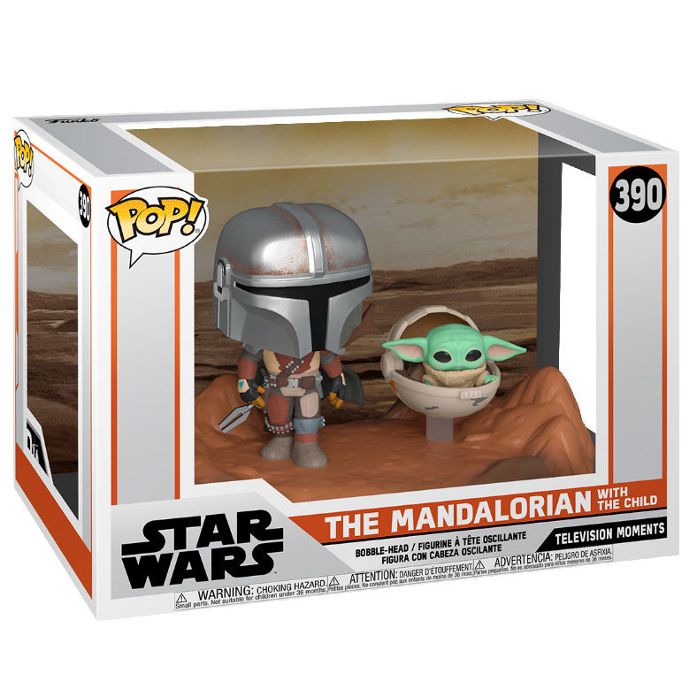 FUNKO POP! Star Wars - Mandalorian With Child 390