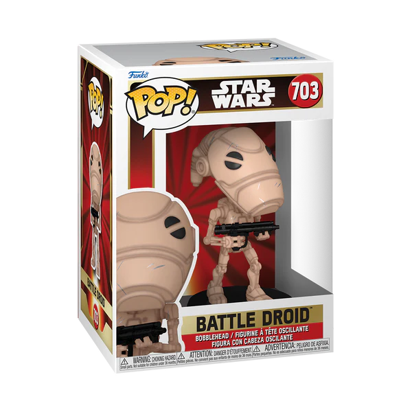 FUNKO POP! Star Wars - BATTLE DROID 703