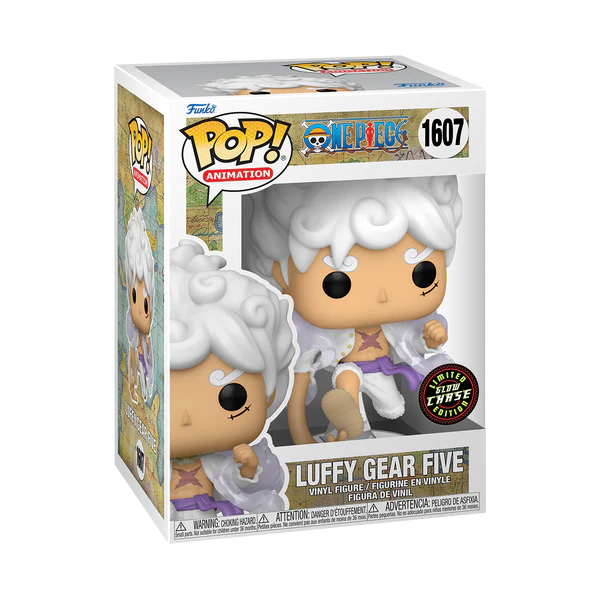 FUNKO POP! One Piece - Luffy Gear Five 1607 BUNDLE REGULAR + CHASE