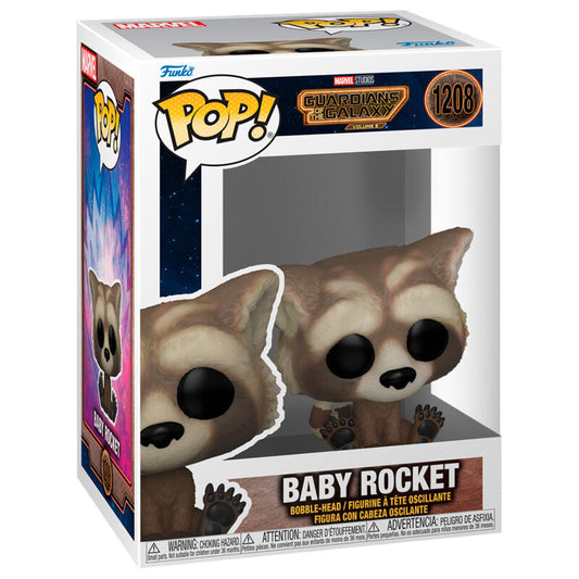 FUNKO POP! Guardianes de la Galaxia - Baby Rocket 1208