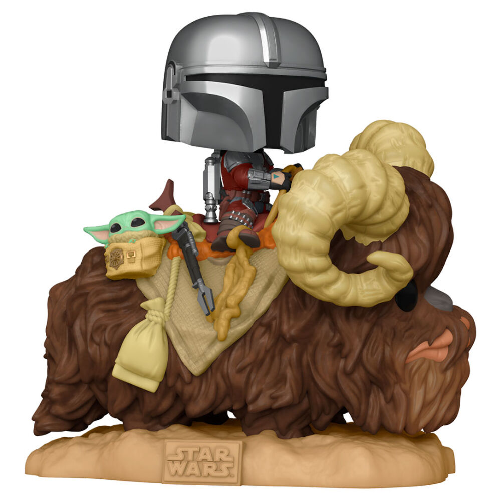 FIGURA POP! Star Wars - The Mandalorian & The Child On Bantha 416