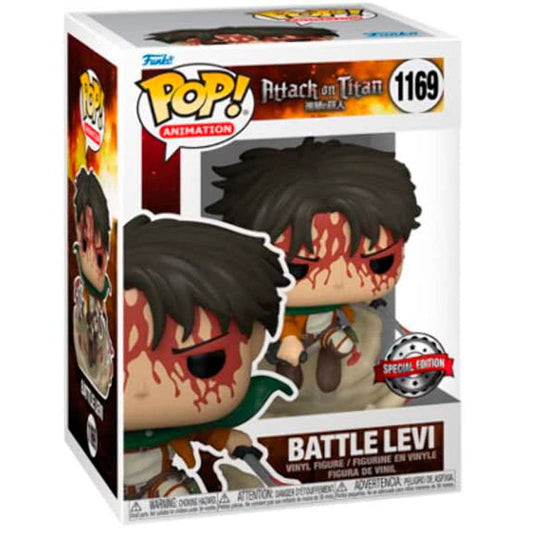 FUNKO POP! Attack on Titan - Battle Levi (EXCLUSIVE) 1169