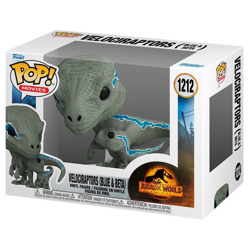 FUNKO POP! Jurassic World - Blue & Beta 1212