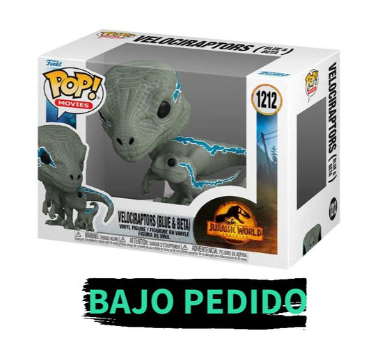 FUNKO POP! Jurassic World - Blue & Beta 1212