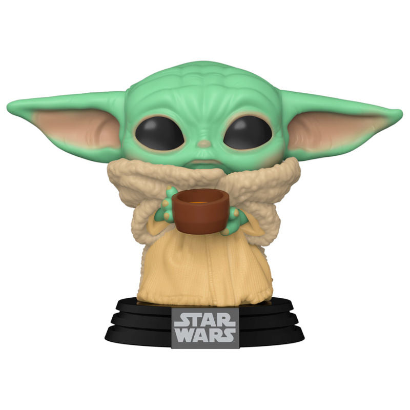 FUNKO POP! Star Wars - Baby Yoda The Child With Cup 378