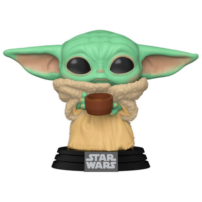 FUNKO POP! Star Wars - Baby Yoda The Child With Cup 378