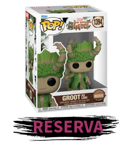 FUNKO POP! We Are Groot - Groot as Loki 1394