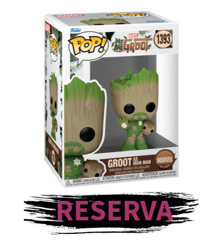 FUNKO POP! We Are Groot - Groot as Iron Man 1393