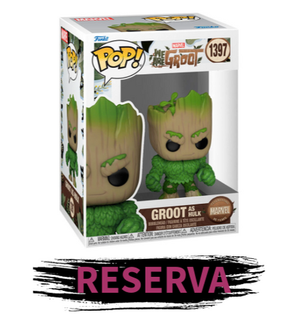 FUNKO POP! We Are Groot - Groot as Hulk 1397