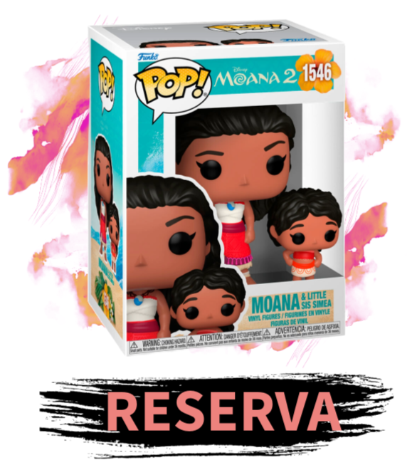 FUNKO POP!  Moana 2 - Moana & Simea 1546