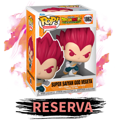 FUNKO POP! Dragon Ball Super Broly  - Super Saiyan God Vegeta 1862