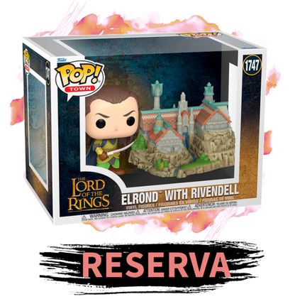 FUNKO POP! El Señor de los Anillos - Town El Señor de los Anillos Lord Elrond with Rivendell 1747