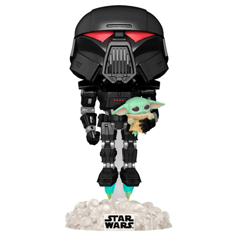 FUNKO POP! Star Wars - Dark Trooper With Grogu (EXCLUSIVE) 488