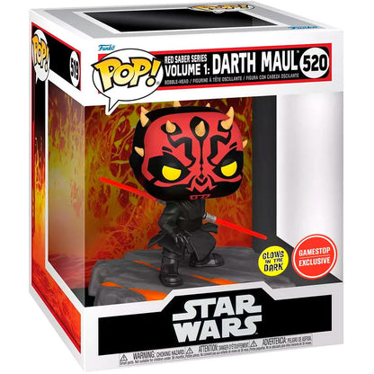 FIGURA POP! Star Wars - Darth Maul (EXCLUSIVE GITD) 520