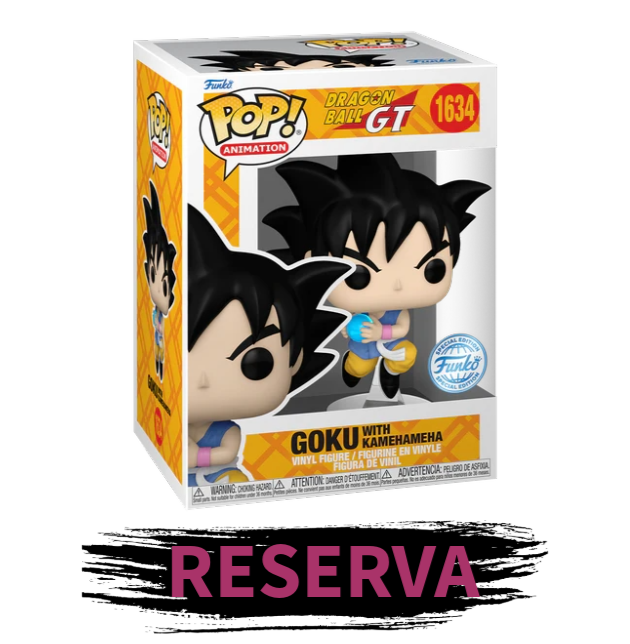 FUNKO POP! Dragon Ball GT - GOKU WITH KAMEHAMEHA 1634