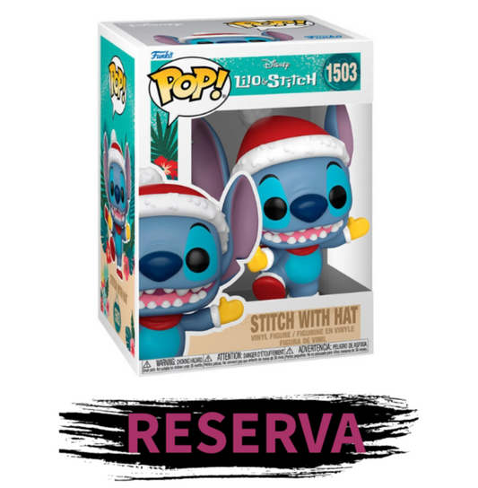 FUNKO POP! Disney Lilo & Stitch - Stitch with Santa Hat 1503