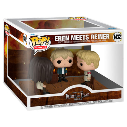 FIGURA POP! Attack on Titan - Eren Meets Reiner 1432