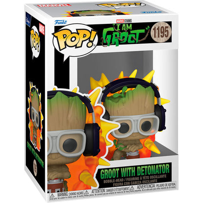 FUNKO POP! I am Groot - Groot with detonator 1195