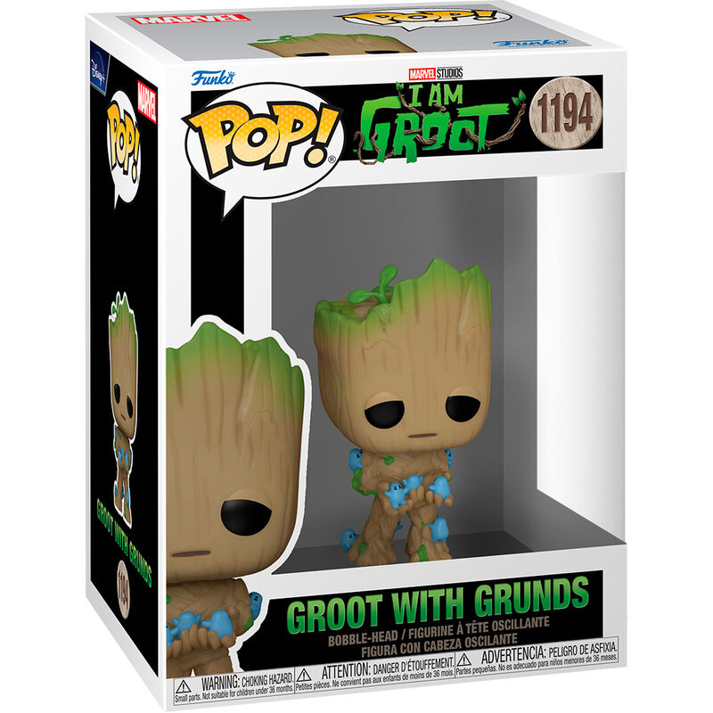 FUNKO POP! I am Groot - Groot with Grunds 1194