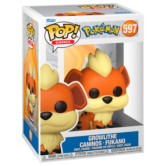 FUNKO POP! Pokemon - Growlithe 597