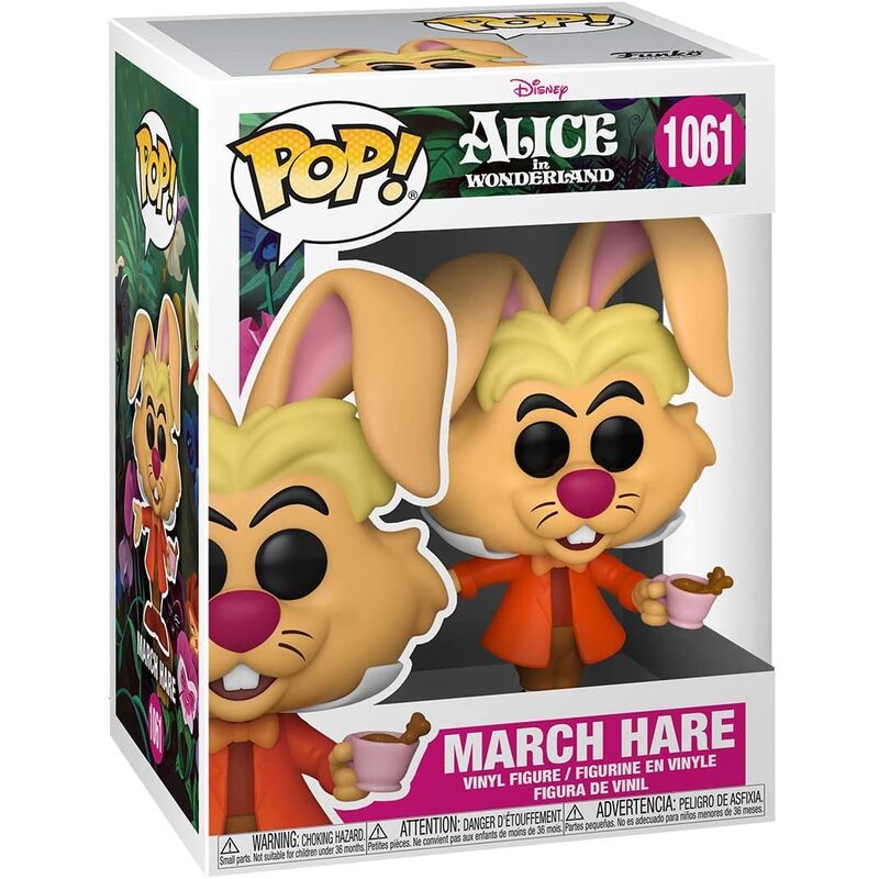 FUNKO POP! Alicia en el país de las Maravillas - Liebre de Marzo 1061