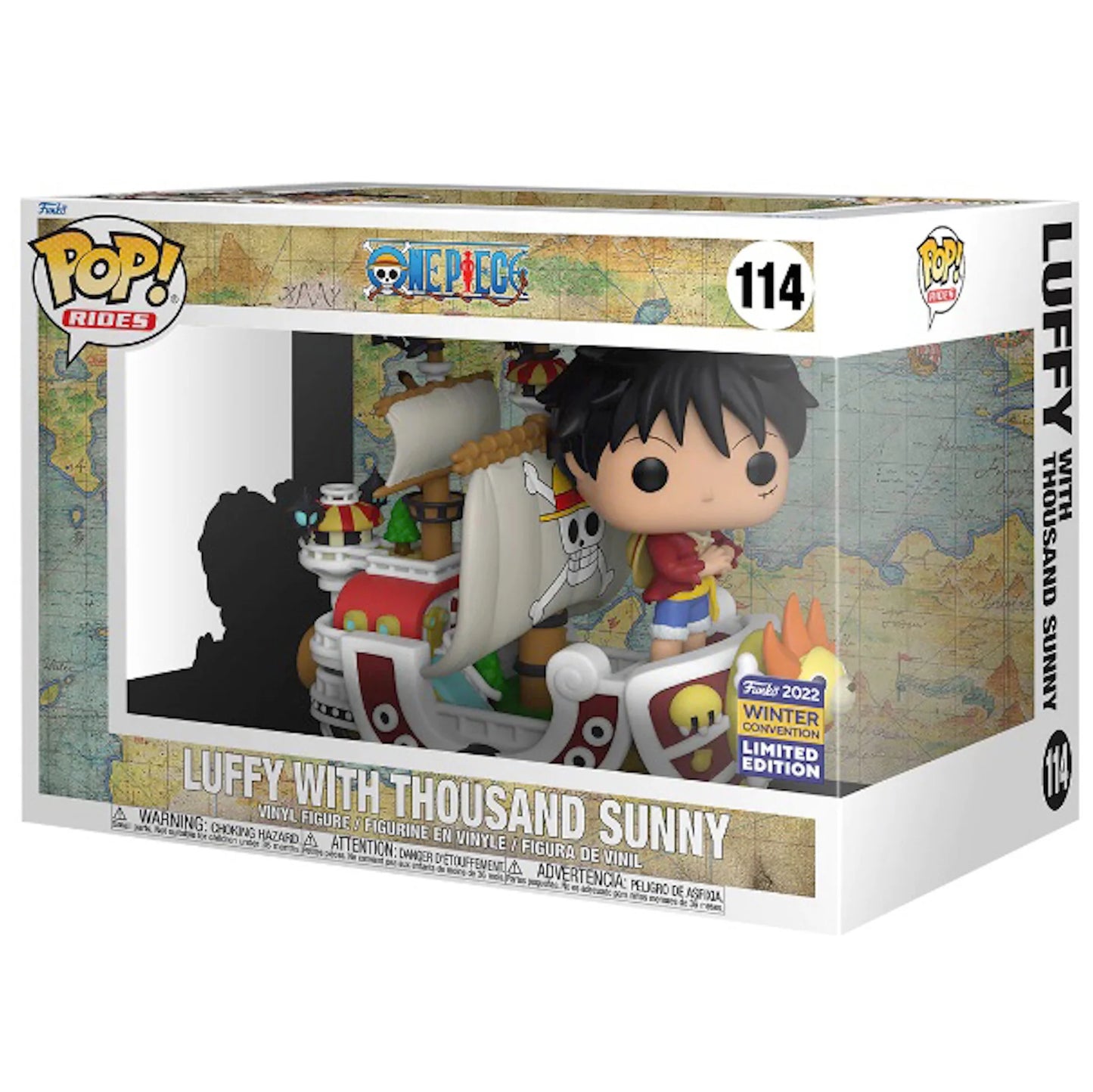 FUNKO POP! One Piece - Luffy with Thousand Sunny 114