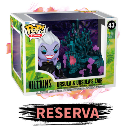 FUNKO POP! DISNEY VILLAINS -  Ursula & Ursulas Lair 43