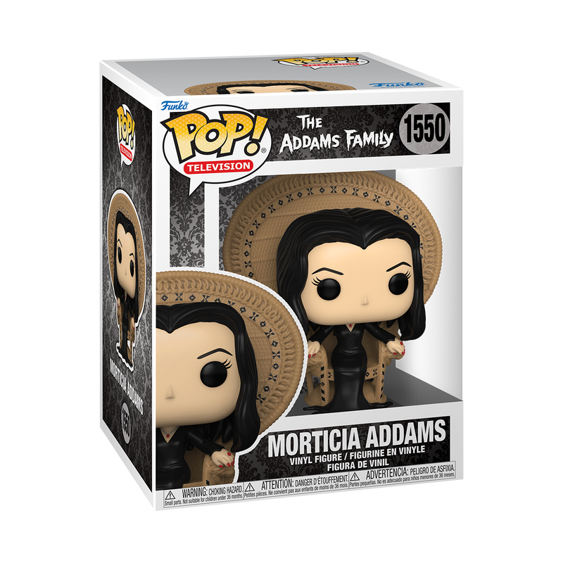 FUNKO POP DELUXE! La Familia Addams - Morticia in Chair 1550