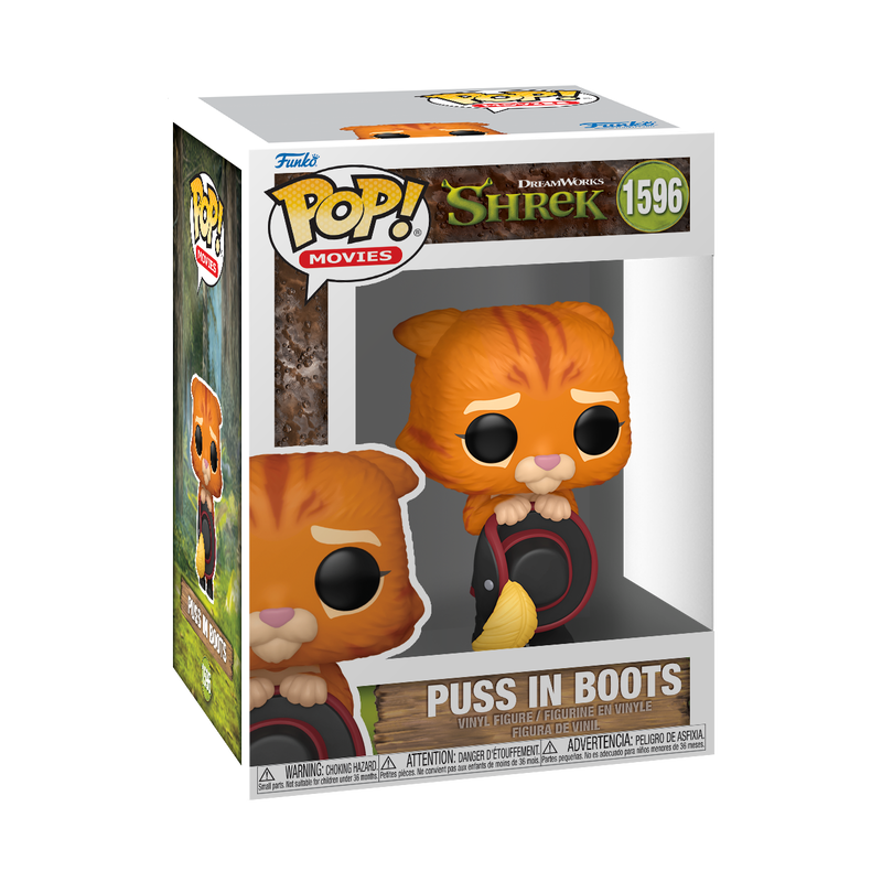 FUNKO POP Shrek - PUSS IN BOOTS 1596