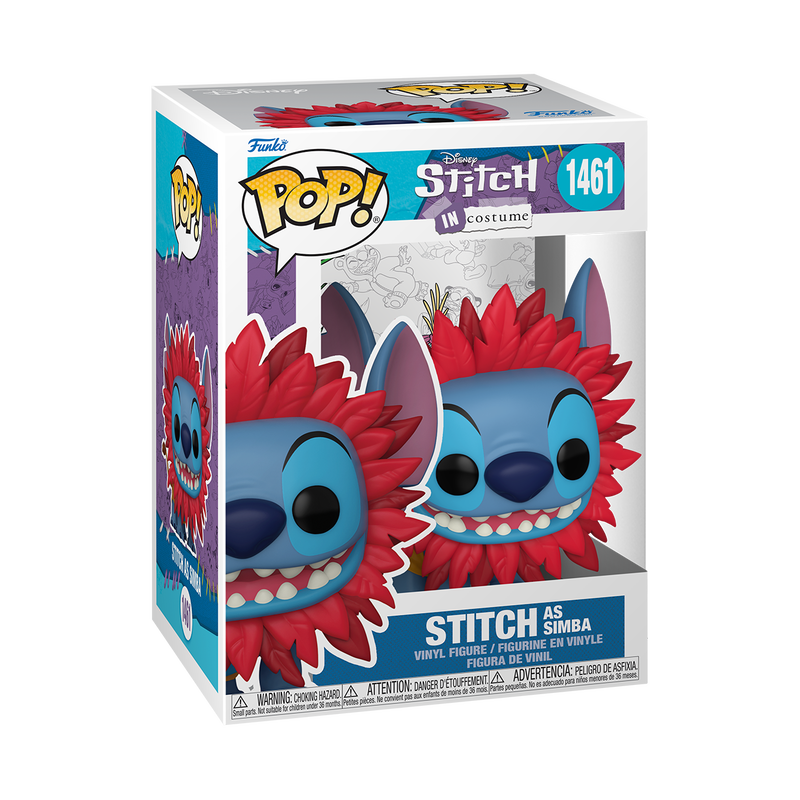 FUNKO POP! Lilo y Stitch Disney - Stitch as Simba 1461