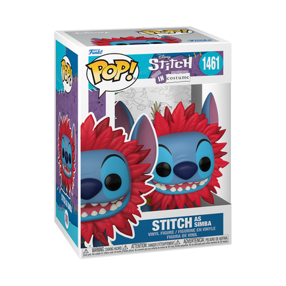 FUNKO POP! Lilo y Stitch Disney - Stitch as Simba 1461