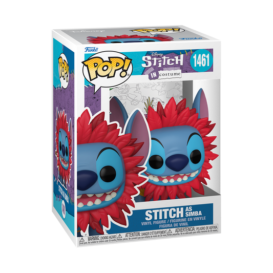 FUNKO POP! Lilo y Stitch Disney - Stitch as Simba 1461