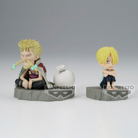 Figura One Piece World Collectable SANJI & ZEFF