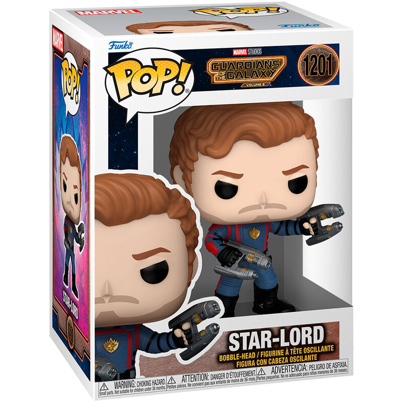 FUNKO POP! Guardianes de la Galaxia - Star-Lord 1201